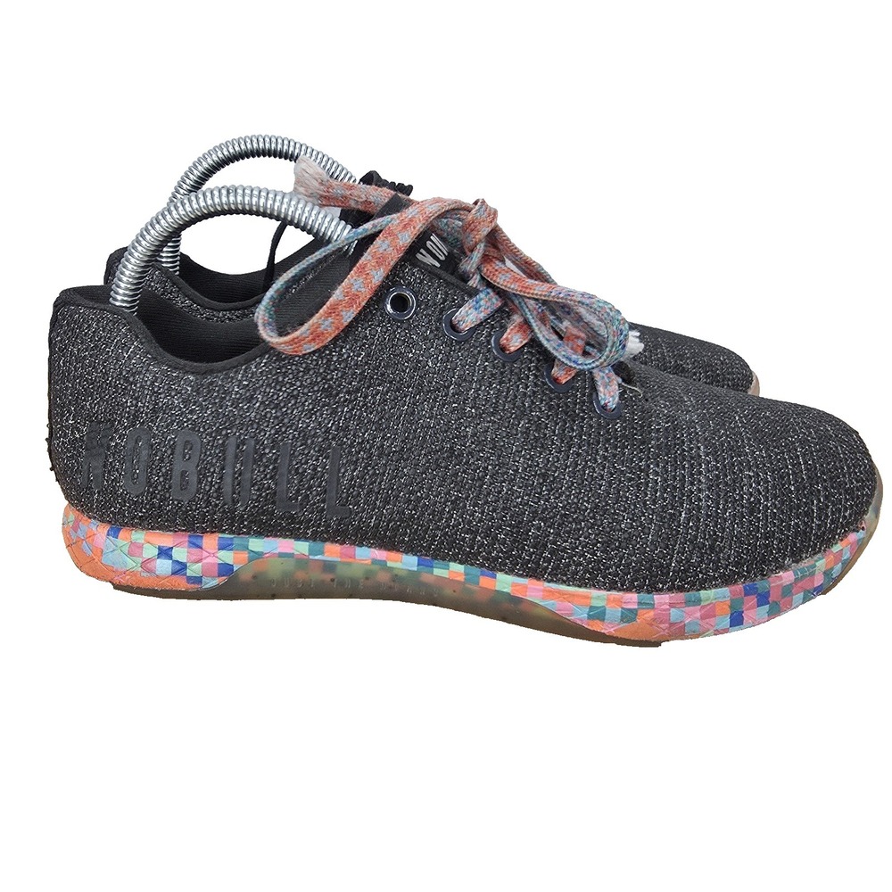Nobull Shoes Mens 7.5‎ Heather Pixel Sneakers Trainers CrossFit Gym Workout